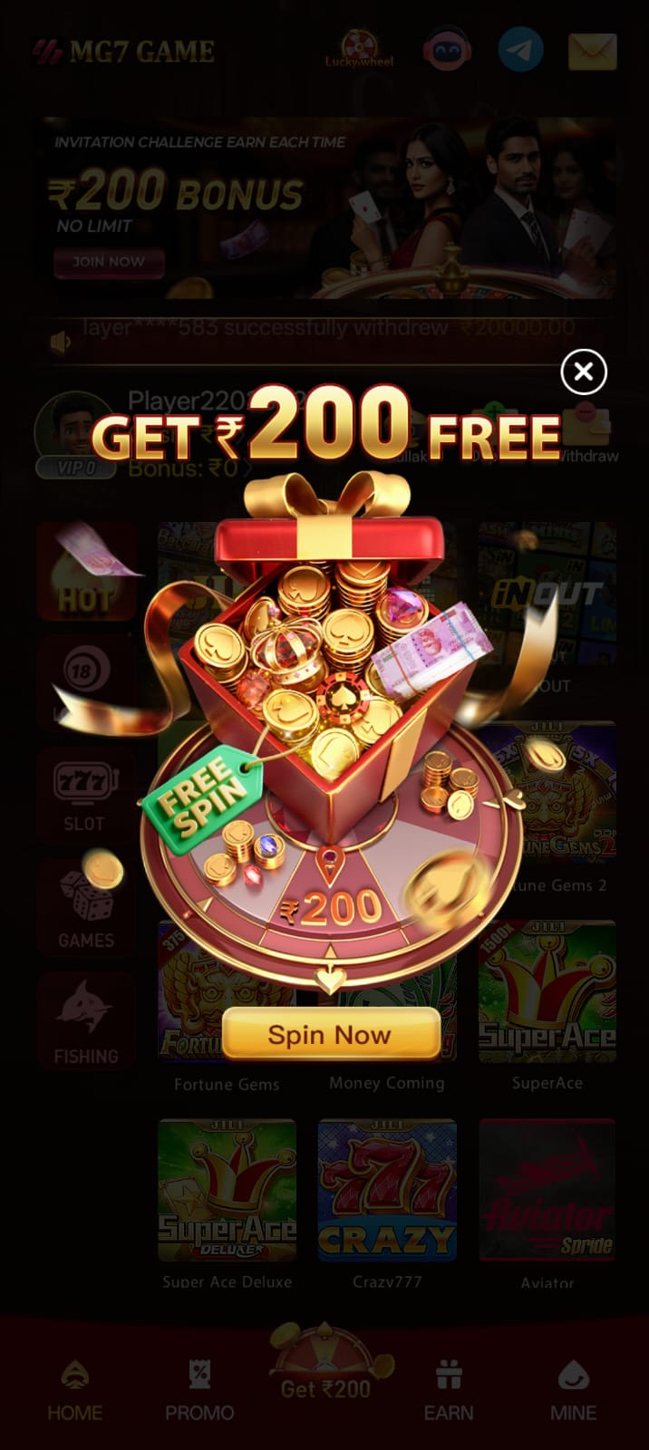 MG7 Game APK Download – Register, Login & Earn Rewards